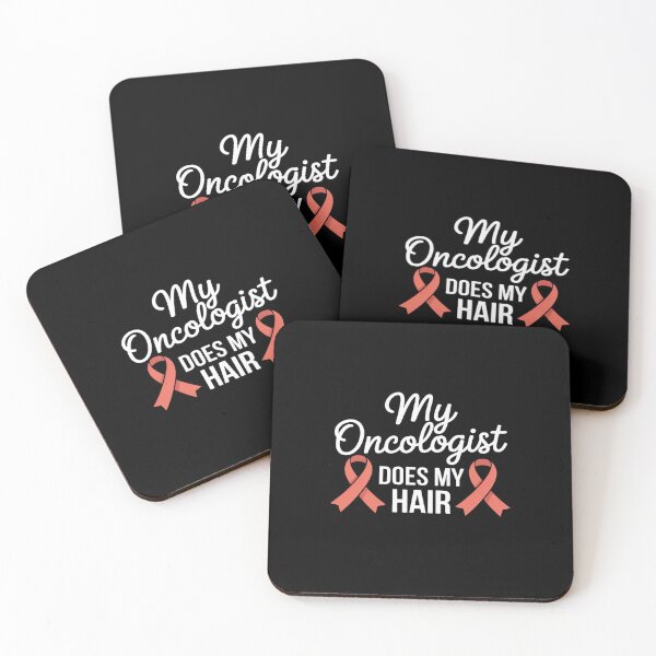 Item preview, Uterine Cancer Awareness Endometrial My Oncologist Does Hair designed and sold by RonnasJackson.