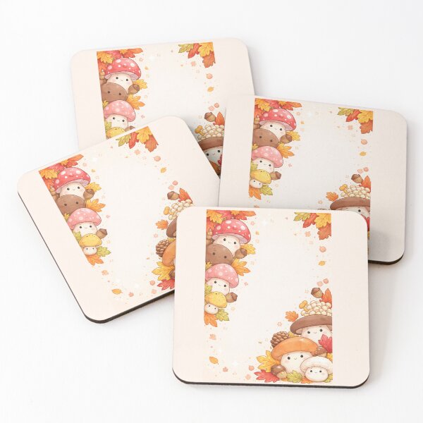 Item preview, Mushroom wallpaper  designed and sold by MiMiartstudio.