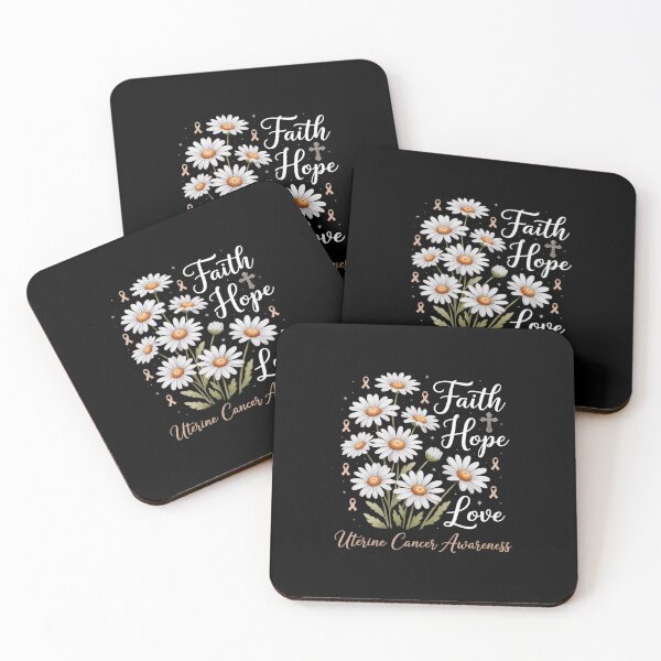 Item preview, Uterine Cancer Awareness Faith Hope Love Awareness designed and sold by RonnasJackson.