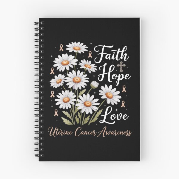 Item preview, Uterine Cancer Awareness Faith Hope Love Awareness designed and sold by RonnasJackson.