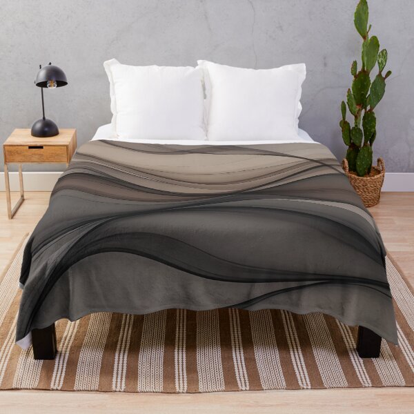 Item preview, Monochrome Wavy Abstract Texture (image size 7840x11680) designed and sold by Digital-Davinci.