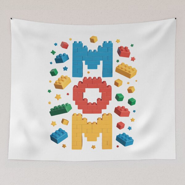 Item preview, Mom Master Builder Building Bricks Blocks Family Mothers Day designed and sold by EllenJast.
