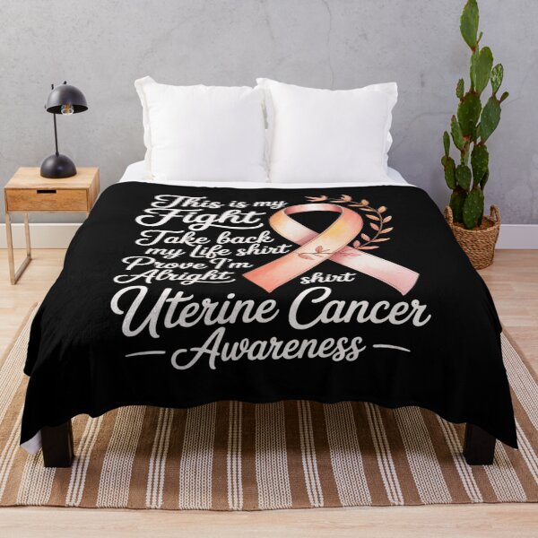 Item preview, Uterine Cancer Awareness My Fight designed and sold by RonnasJackson.