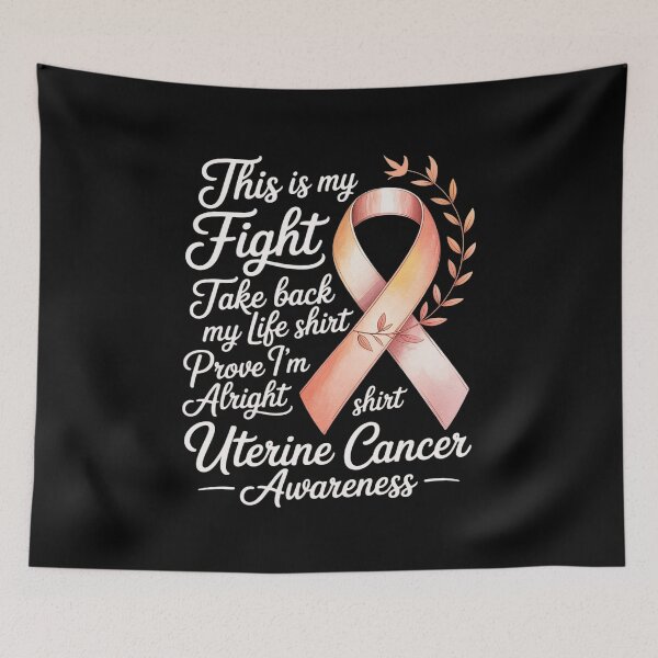 Item preview, Uterine Cancer Awareness My Fight designed and sold by RonnasJackson.