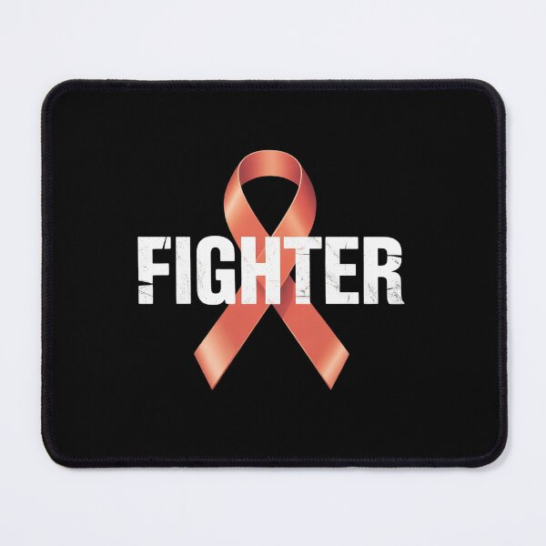 Item preview, Uterine Cancer Awareness Peach Ribbon Fighter designed and sold by RonnasJackson.