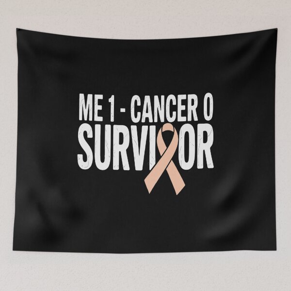 Item preview, Uterine Cancer Awareness Peach Ribbon Survivor Remission  designed and sold by RonnasJackson.