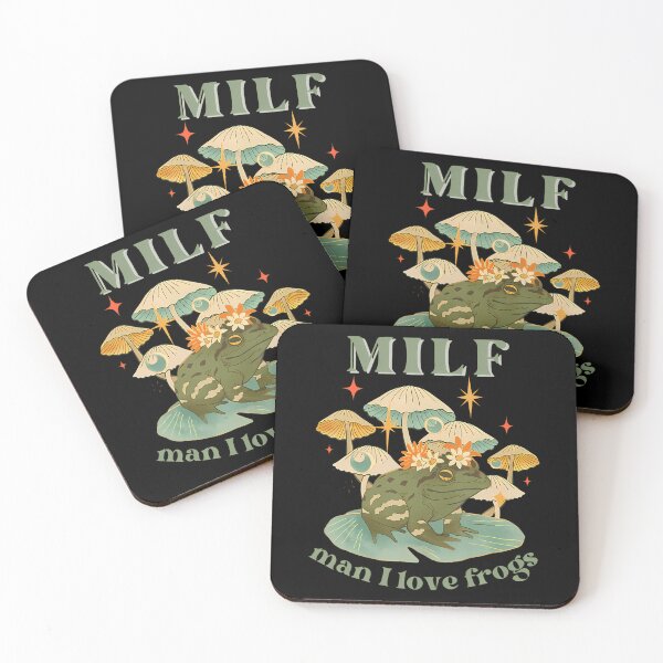 Item preview, MILF Man I Love Frogs Funny Frog Mushroom designed and sold by sapresalgan5.