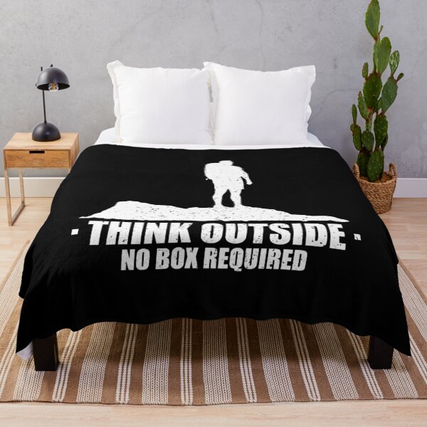 Item preview, Think Outside - No Box Required designed and sold by ishanaveraty.