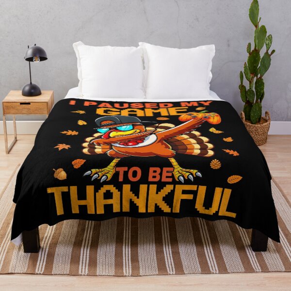 Item preview, I Paused My Game To Be Thankful Turkey Gamer Thanksgiving designed and sold by odemsysyobst.