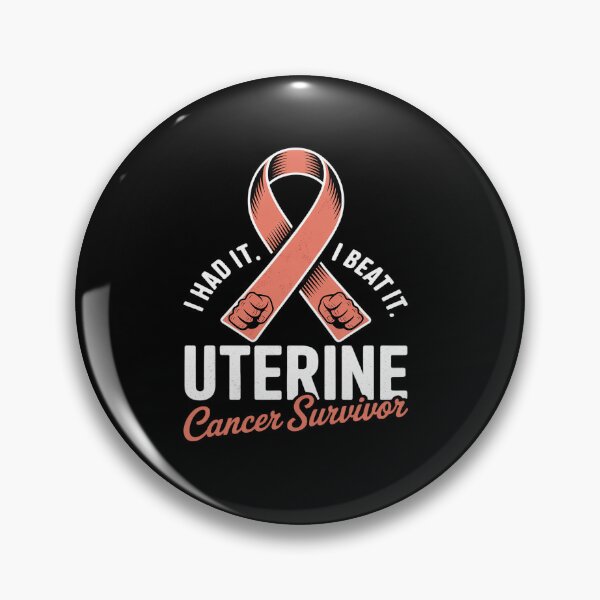 Item preview, Uterine Cancer Awareness Peach Ribbon designed and sold by RonnasJackson.