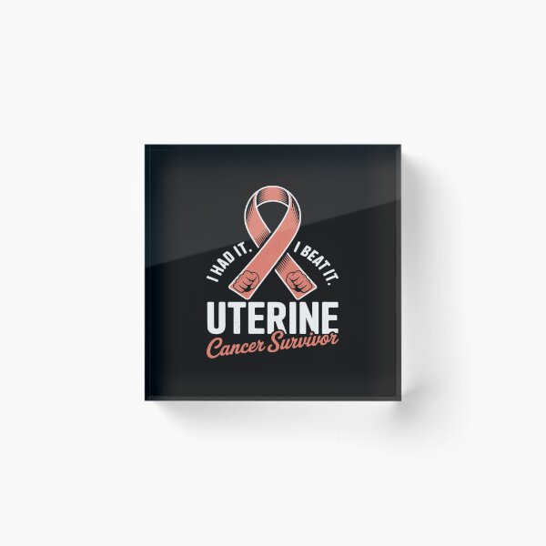 Item preview, Uterine Cancer Awareness Peach Ribbon designed and sold by RonnasJackson.