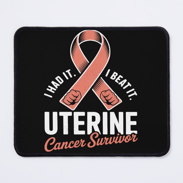 Item preview, Uterine Cancer Awareness Peach Ribbon designed and sold by RonnasJackson.