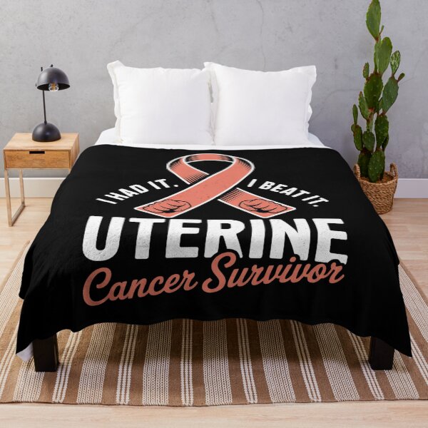 Item preview, Uterine Cancer Awareness Peach Ribbon designed and sold by RonnasJackson.