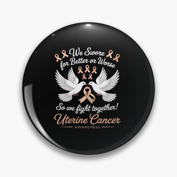 Item preview, Uterine Cancer Awareness Spouse Husband Wife Support designed and sold by RonnasJackson.