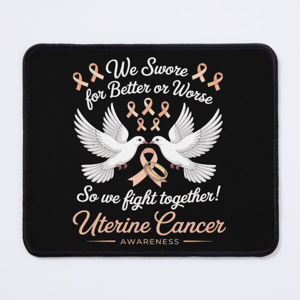 Item preview, Uterine Cancer Awareness Spouse Husband Wife Support designed and sold by RonnasJackson.