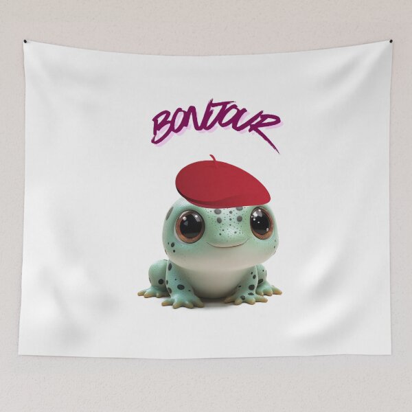 Item preview, FROGGY BABY BONJOUR  designed and sold by MYTHICAL ME.