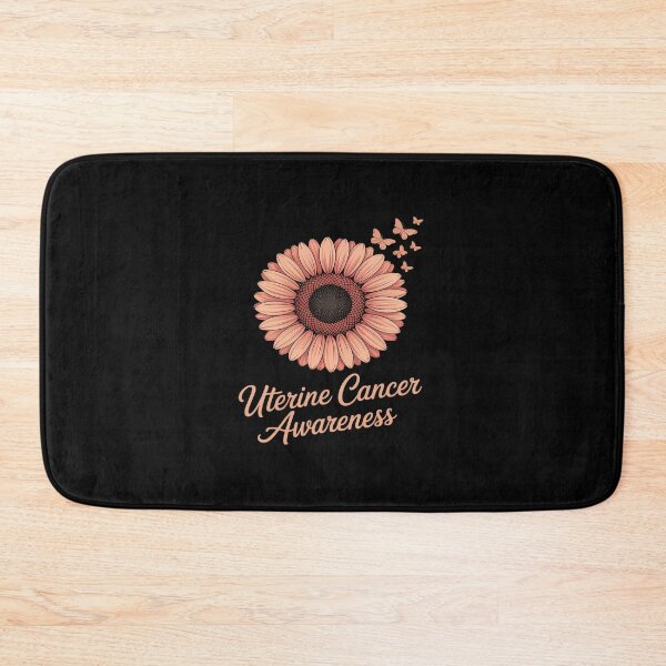 Item preview, Uterine Cancer Awareness Sunflower Peachy designed and sold by RonnasJackson.