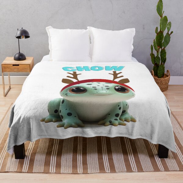 Item preview, CUTE FROG WITH ANTLERS designed and sold by MYTHICAL ME.