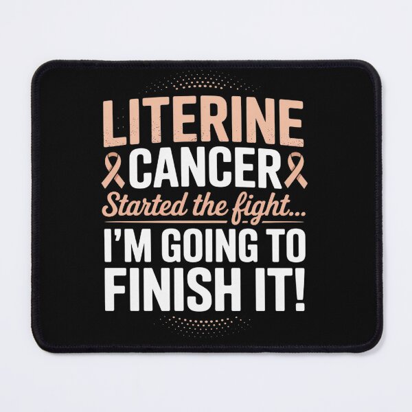 Item preview, Uterine Cancer Awareness T-Shirt I'll finish this fight designed and sold by RonnasJackson.