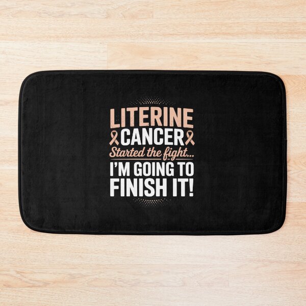 Item preview, Uterine Cancer Awareness T-Shirt I'll finish this fight designed and sold by RonnasJackson.
