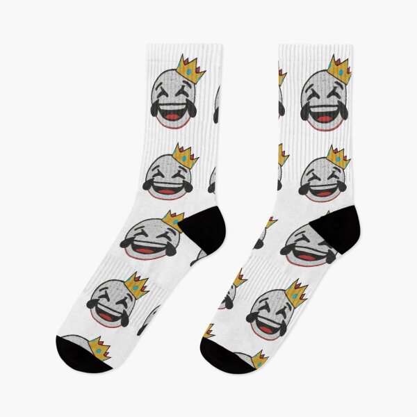 Item preview, Distressed Emoji King. The Gritty King: designed and sold by ZyVoAli.