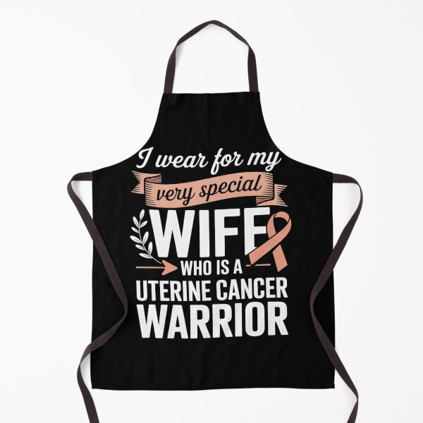 Item preview, Uterine Cancer Awareness TShirt Support Wife Walk Run Cure designed and sold by RonnasJackson.