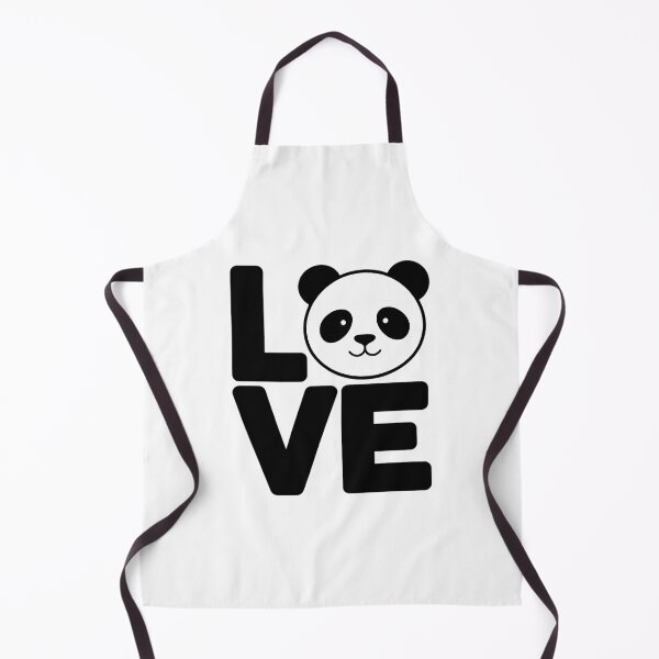 Item preview, LOVE Panda Cute Kawaii Minimalist designed and sold by EllenJast.