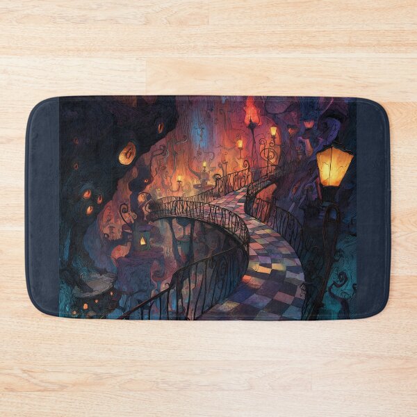 Item preview, Lanterns Along the Twisting Path designed and sold by ArgentoArt.