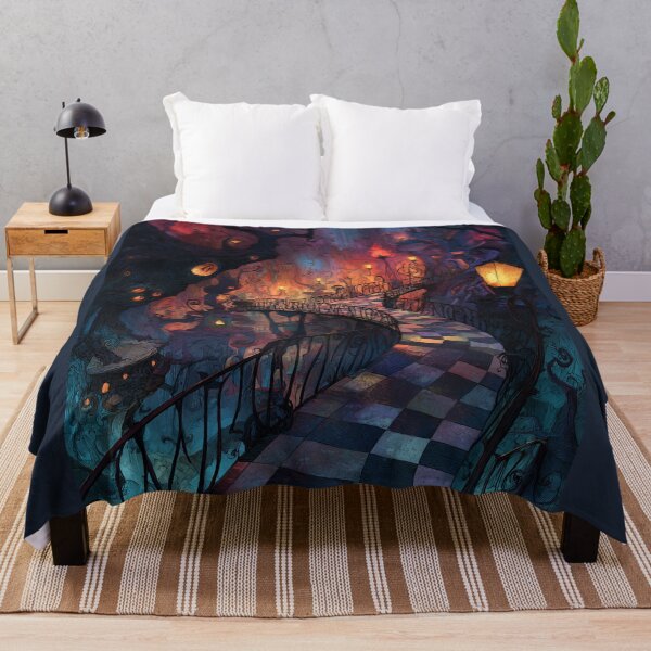 Item preview, Lanterns Along the Twisting Path designed and sold by ArgentoArt.