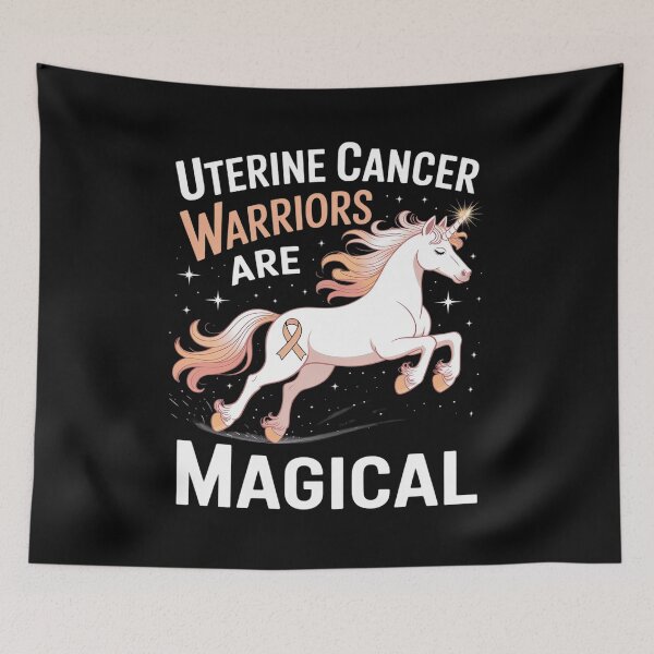 Item preview, Uterine Cancer Awareness Womb Endometrial Unicorn Lover Gift designed and sold by RonnasJackson.