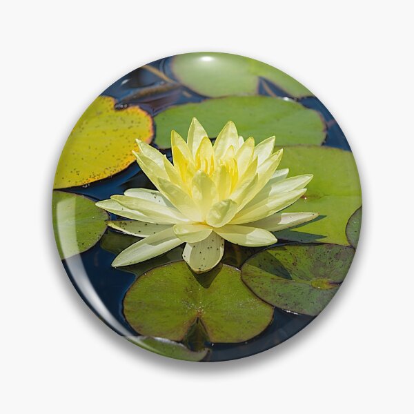 Item preview, Yellow Water Lilies designed and sold by WrightDesignsUS.