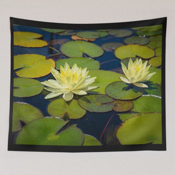 Item preview, Yellow Water Lilies designed and sold by WrightDesignsUS.