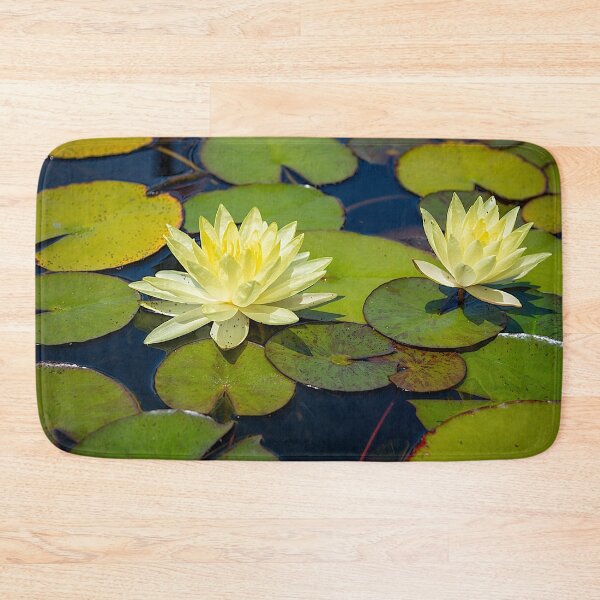 Item preview, Yellow Water Lilies designed and sold by WrightDesignsUS.