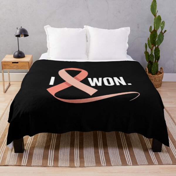 Item preview, Uterine Cancer I Won Endometrial Cancer Awareness Warrior designed and sold by RonnasJackson.
