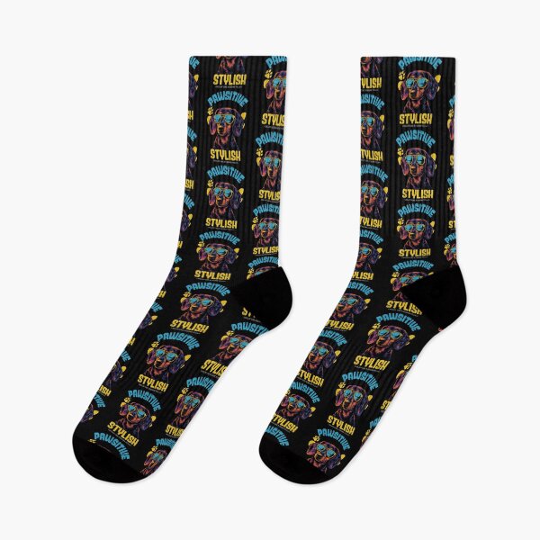 Item preview, PAWSITIVE STYLISH - DACHSHUND | Pets and Dogs lovers for Men and Women t-shirt designed and sold by panchiTWO.