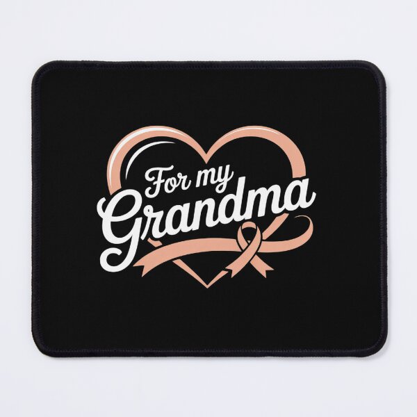 Item preview, Uterine Cancer Shirt For Grandma Ribbon Awareness designed and sold by RonnasJackson.