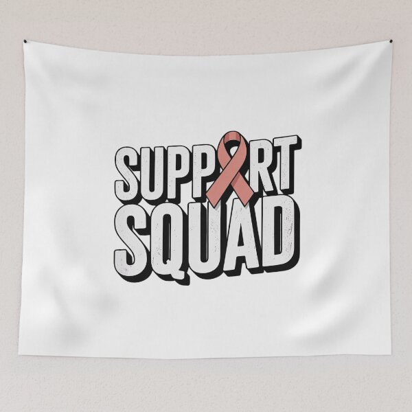 Item preview, Uterine Cancer Support Squad Uterine Cancer Awareness designed and sold by RonnasJackson.
