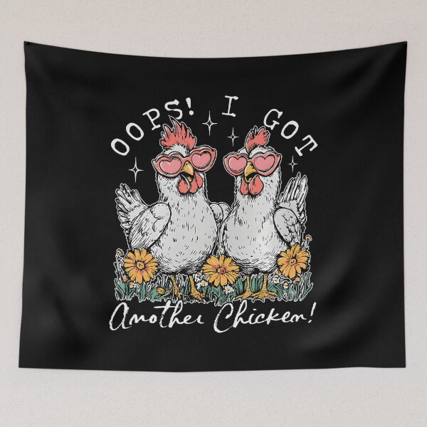 Item preview, Oops I Got Another Chicken Funny Farm Animal designed and sold by reeneregen.