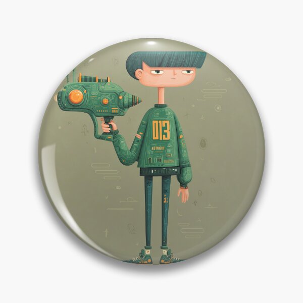 Item preview, GREEN MARVIN D13  designed and sold by Zen Candy 3000 Travis Nicholas Zariwny.