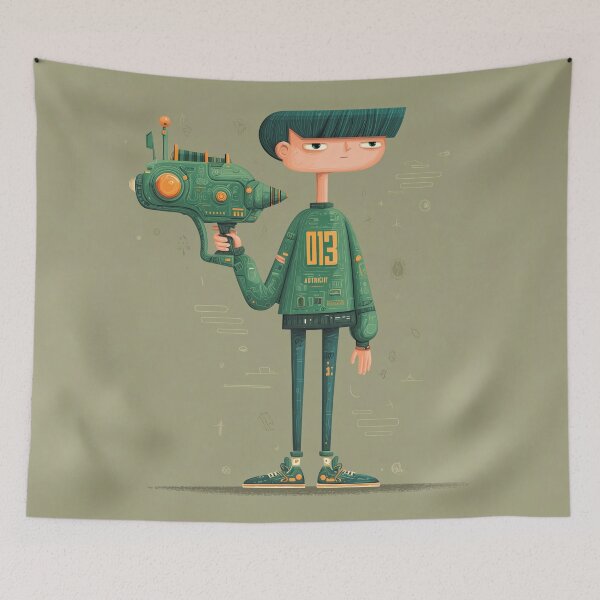 Item preview, GREEN MARVIN D13  designed and sold by Zen Candy 3000 Travis Nicholas Zariwny.