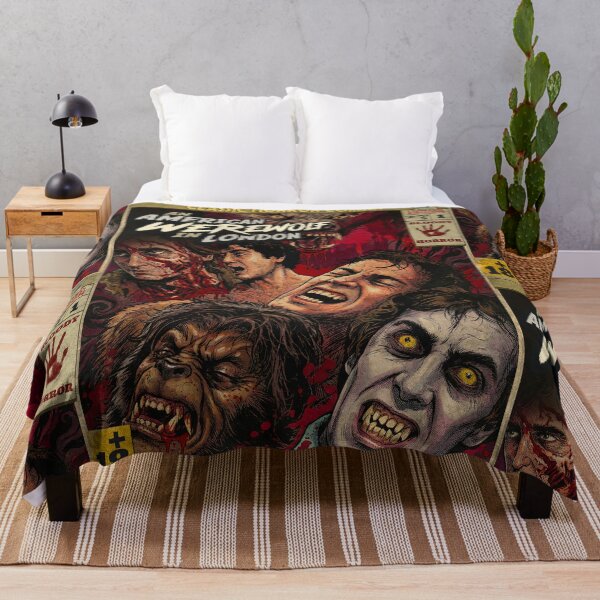 Item preview, An American Werewolf in London Vintage Comic Cover Art designed and sold by Back2Collage.