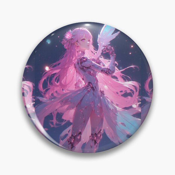 Item preview, Pink android girl designed and sold by ArtsJulian.