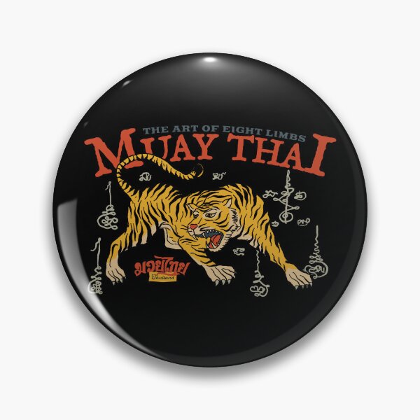 Item preview, Vintage Muay Thai Tiger Tattoo designed and sold by KewaleeTee.