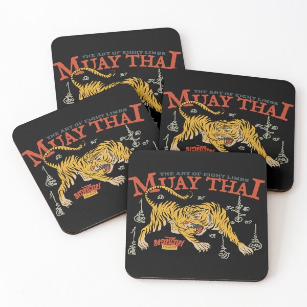 Item preview, Vintage Muay Thai Tiger Tattoo designed and sold by KewaleeTee.