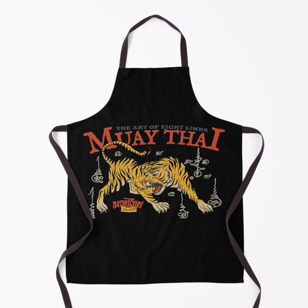 Item preview, Vintage Muay Thai Tiger Tattoo designed and sold by KewaleeTee.
