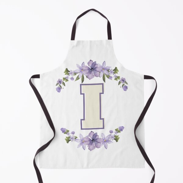 Item preview, Letter I Monogram with Flowers – Elegant Floral Initial Design designed and sold by OmikronStore.