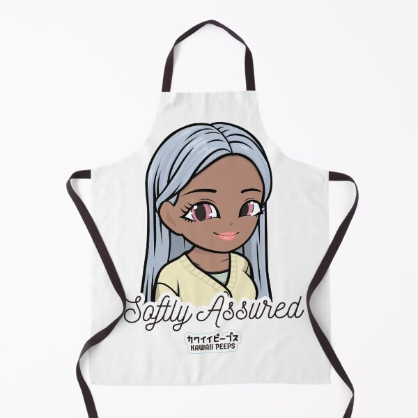 Item preview, Pastel Power Crew Softly Assured – Pastel Kawaii Self Care Quote Design designed and sold by P-L-Sardines.