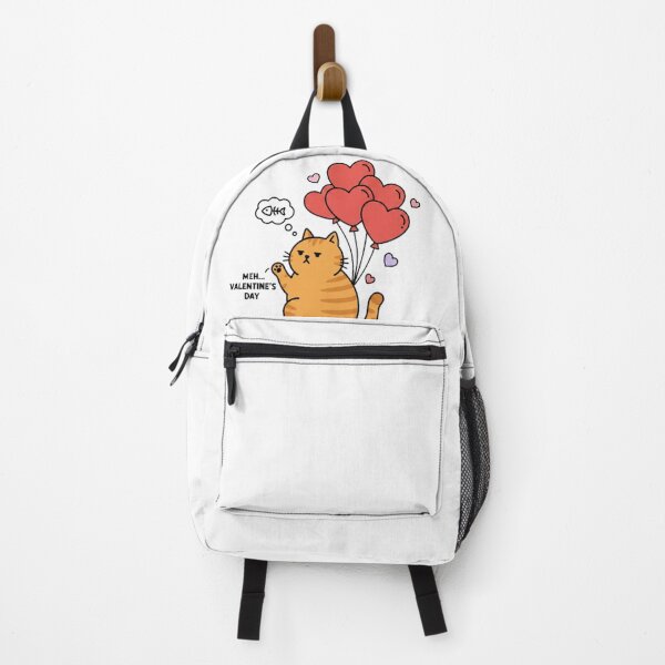 Item preview, Funny Valentine Cat Ignoring Love – Minimal Cartoon Illustration designed and sold by Fandom Universe.