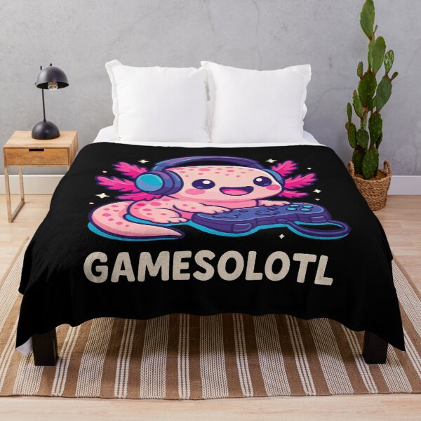 Item preview, Gamesolotl Axolotl Gamer Gaming Anime designed and sold by reeneregen.