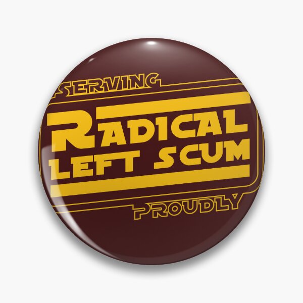 Item preview, RADICAL LEFT SCUM: SERVING PROUDLY designed and sold by nerd-girl-art.